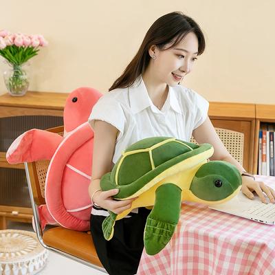 Имитация черепахи плюшевая игрушка кукла черепаха подушка девочка спящая держит тряпичную куклу