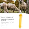 PE Electric Fence Gate Handle Yellow Insulated Fence Grip  Electric Fence Gate