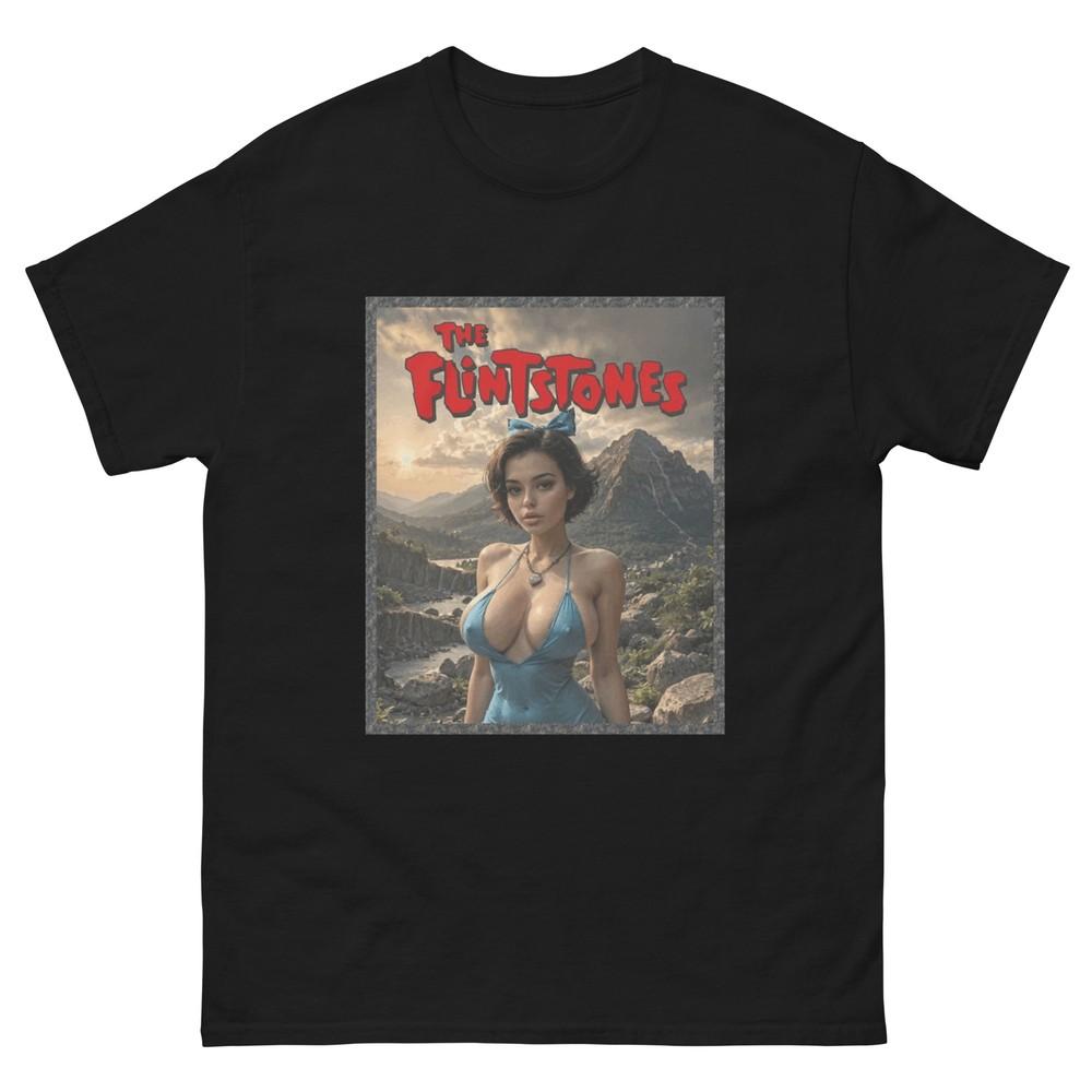 Pebbles FlintStones Tee Funny Shirts Internet Meme Tees Adult Pebbles Tshirt
