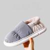 Fashion Shevalues Winter Fuzzy Women's Slippers Slip On Cotton Slides Plush Lining Warm Home Slides Furry Platform Cozy Women's Slippers