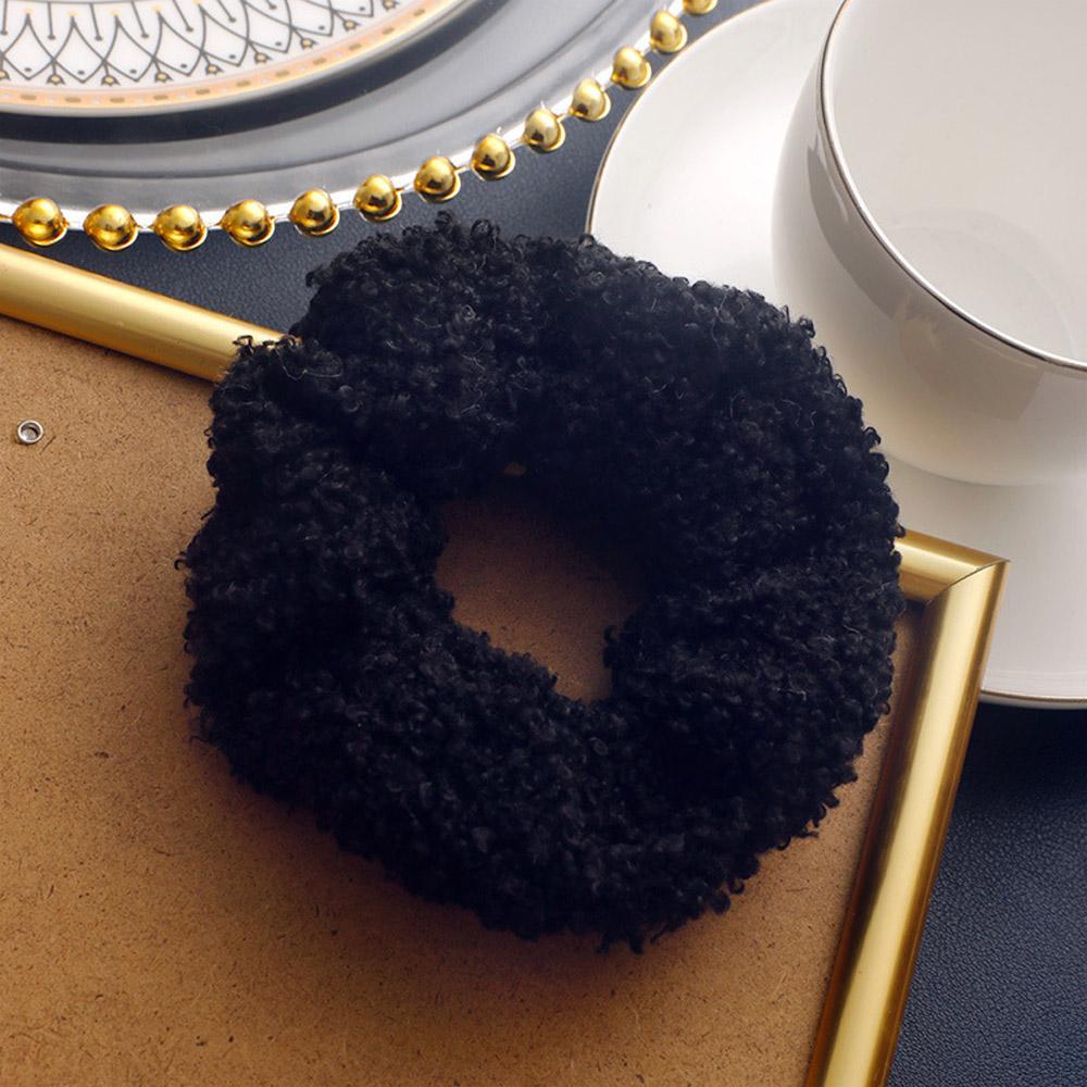 Меховые аксессуары для волос Резинка для волос Кольцо для волос Плюшевая резинка для волос Держатель для хвоста Веревка для волос