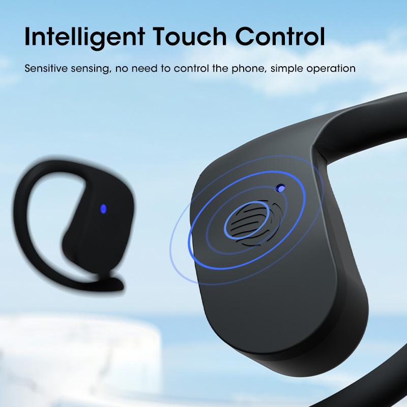 Беспроводные наушники Bluetooth 5.3 OWS с открытым ухом, с ушным крючком, HIFI стерео, длительное время работы от аккумулятора, спортивные наушники