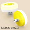 USB-ночник Мини-светодиодный ночник USB-штекер Лампа Power Bank Зарядка USB-книжные фонари Маленькие круглые лампы для защиты глаз для чтения