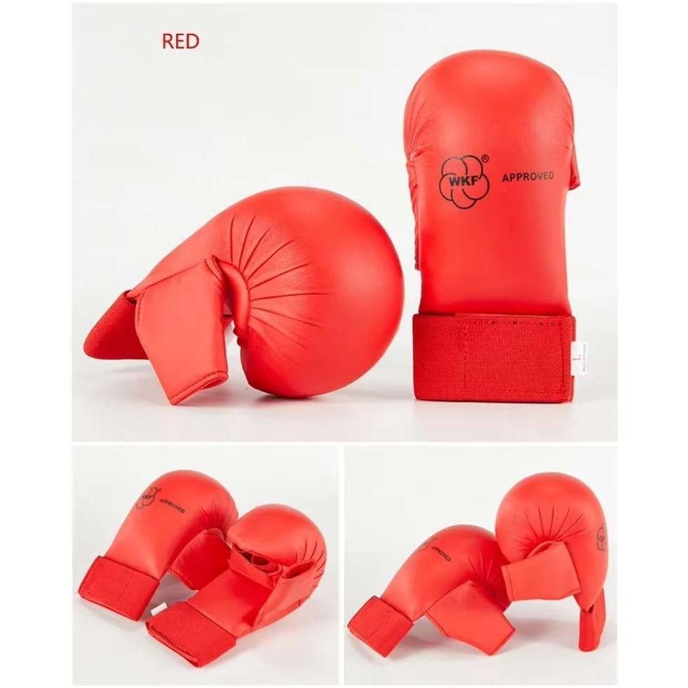 Thumb Protection Boxing Gloves Practice Training Karate Hand Guard Karate Gloves Martial Arts