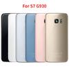 Новая задняя часть для Samsung Galaxy S7 G930, запасные части для задней двери, стеклянный корпус батареи с камерой