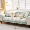 Pure Cotton Anti-Cat Scratch Sofa Cushion Cover, Universal Non-Slip In All Seasons, Nordic Simple Modern Fabric Seat Cushion, Sofa Cover Towel