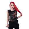 Spiral Womens/Ladies Burnt Rose Gathered Shoulder Vest Top