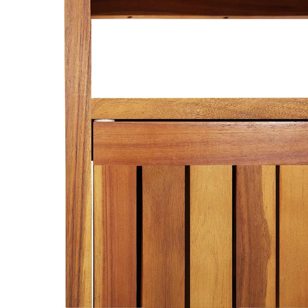Garden Console Table 110 x 35 x 75 cm Solid Acacia Wood