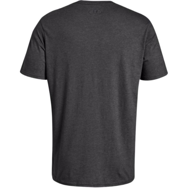Under Armour T Shirts Men's Charcoal Gray Crew Neck Moderate Straight Fit 1330059-019