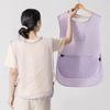 Vest Apron for Women Summer Kitchen Smock Oil Resistant Apron with Pockets Multi-Purpose Waterproof Apron for Cooking BBQ Hosting