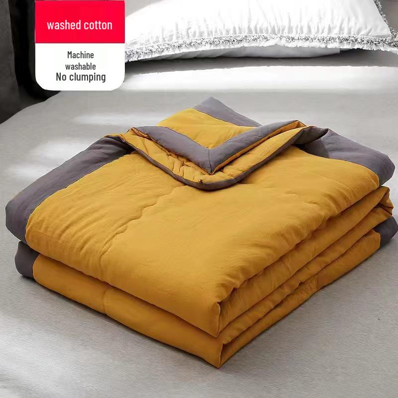 Легкое летнее одеяло, можно стирать в машине - Мягкий хлопок для детей и взрослых