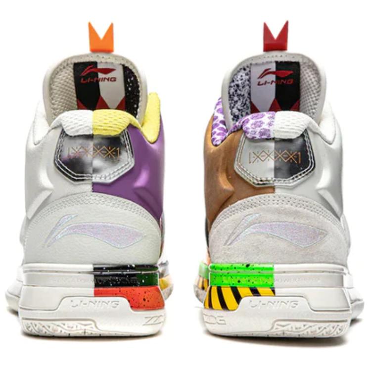 Баскетбольные кроссовки Li Ning Wade Way 1 прочные дышащие мужские белые ABAT135-16