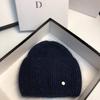 2020 Extended Brim Knitted Hat Sweater With Casual Hat Winter Outdoor Ear Protection Wool Hat Women