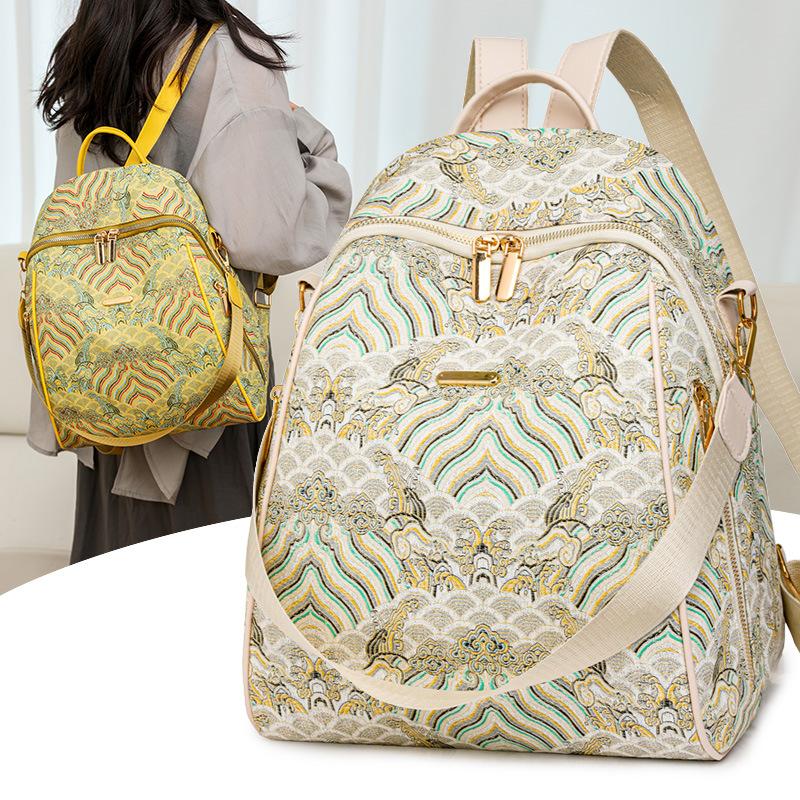 Рюкзак из искусственной кожи, женский рюкзак большой емкости, дорожная сумка