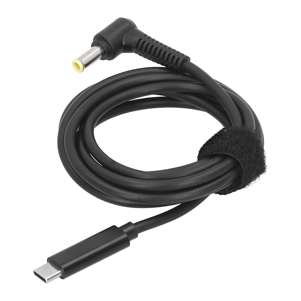 Кабель-адаптер питания USB Type-C (папа) на DC 5.0 x 1.0 мм (папа) для компьютера, ноутбука