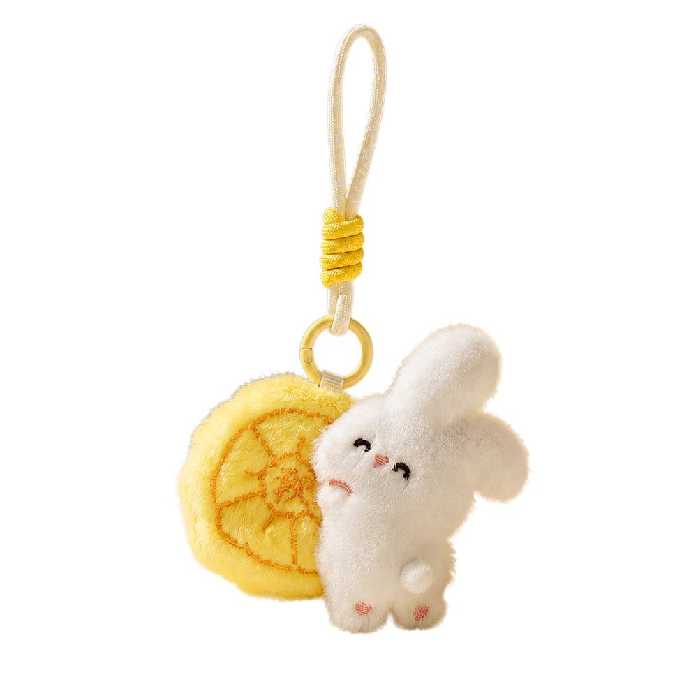 Versatile Bunny Plush Pendant Cartoon Rabbit Keychain Plush Hanging Decoration Kids Girls Gift