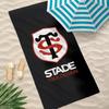 Rugby Club S-Stade Toulousain Towel Towel beach towel, quick drying absorbent bath towel for Swim,Gym,Camping,Outdoor hot