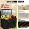 Extra Large Food Delivery Bag Waterproof Insulated Thermal Cooler Bag  Outdoor