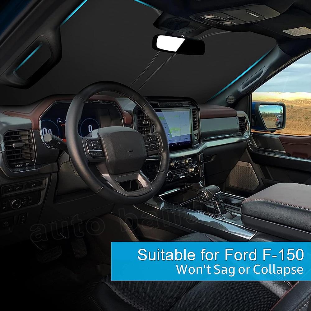 Лобовое стекло автомобиля солнцезащитный козырек анти-УФ для Ford F-150 F 150 F150 2023