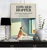 Плакат выставки Эдварда Хоппера, Художественные репродукции «Утреннее солнце», Настенная картина «Ночные ястребы», Настенное искусство с пейзажем из современной американской жизни без рамки