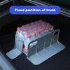 Автомобильный универсальный багажник для хранения вещей, фиксированный держатель для багажника, 2 размера, многофункциональный автомобильный пластиковый перегородка, сплошная перегородка, фиксированный держатель для багажника