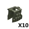 Военная Фигурка MOC Детали Строительных Блоков Жилет Снаряжение Советский Американский Солдат Шлем Кепка Набор Мини Кирпичный Конструктор Подарок K48