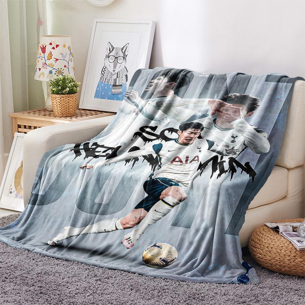 Tottenham team Print FlAannel Blanket, High quality Comfortable for All Seasons, Home Decor, Warmth and Comfort