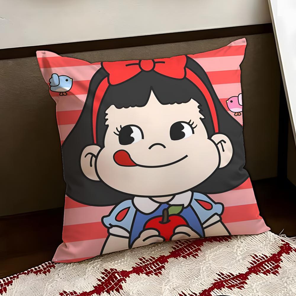 Cute Candy Brand FFujiyaS Cushion Cover Reversible Soft Durable Pillow Cover Home Car MultiScene Use for Daily Comfort