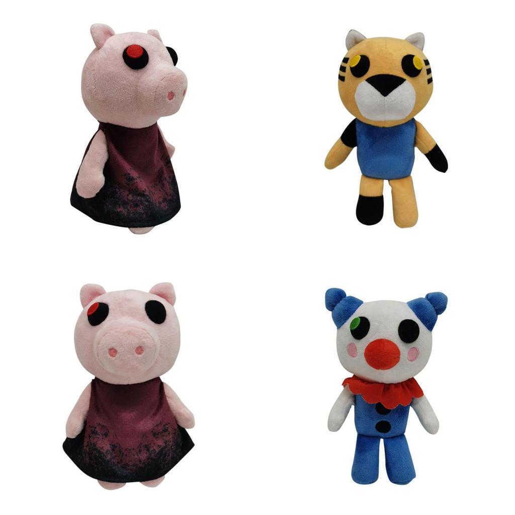 Очаровательная плюшевая игрушка Roblox Piggy, мягкая розовая свинка для детей, отлично подходит для коллекционирования