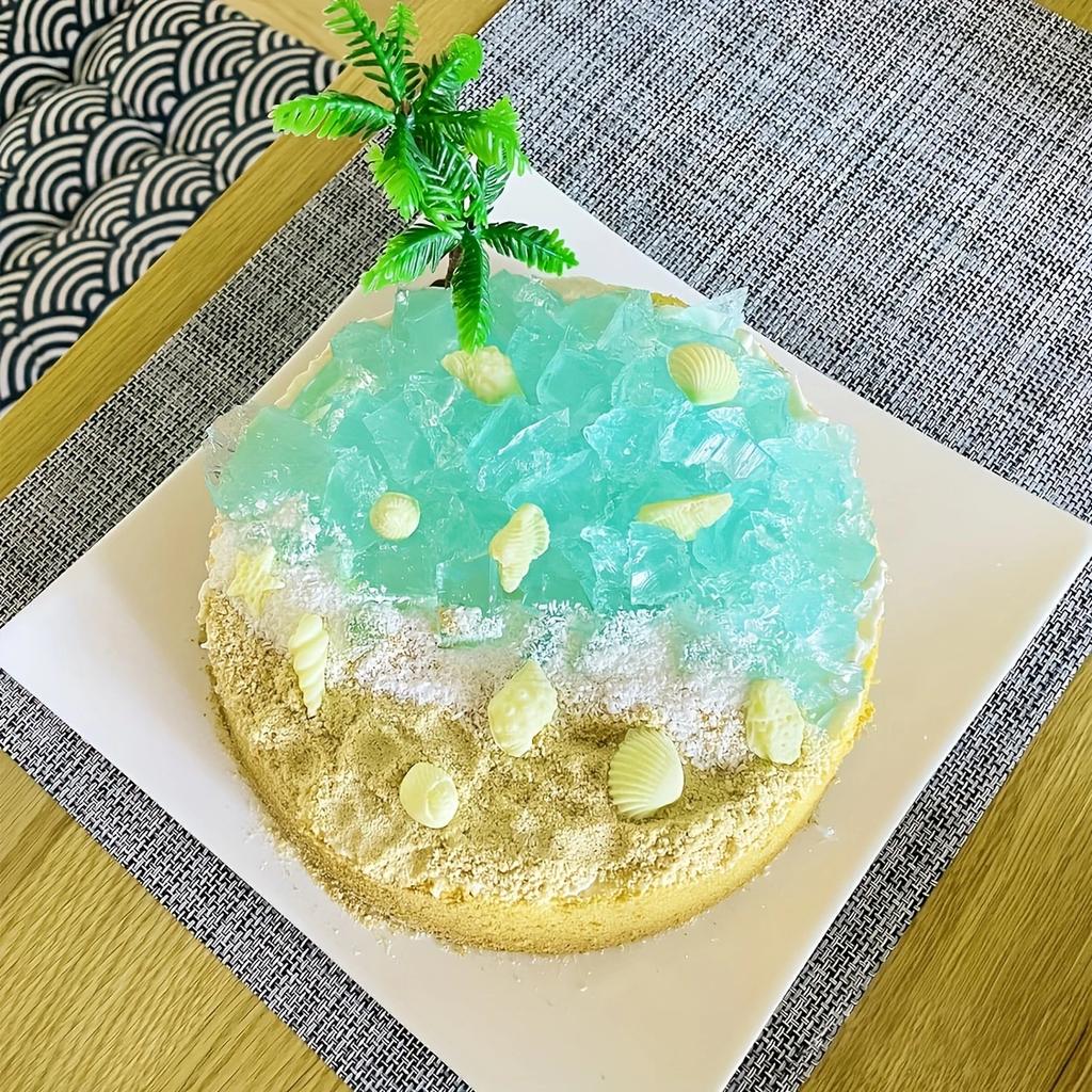 Ракушка Морская звезда Ракушка Силиконовая форма Морская жизнь Ручная работа Декор Шоколадные конфеты Торт Ароматерапия Гипсовая форма