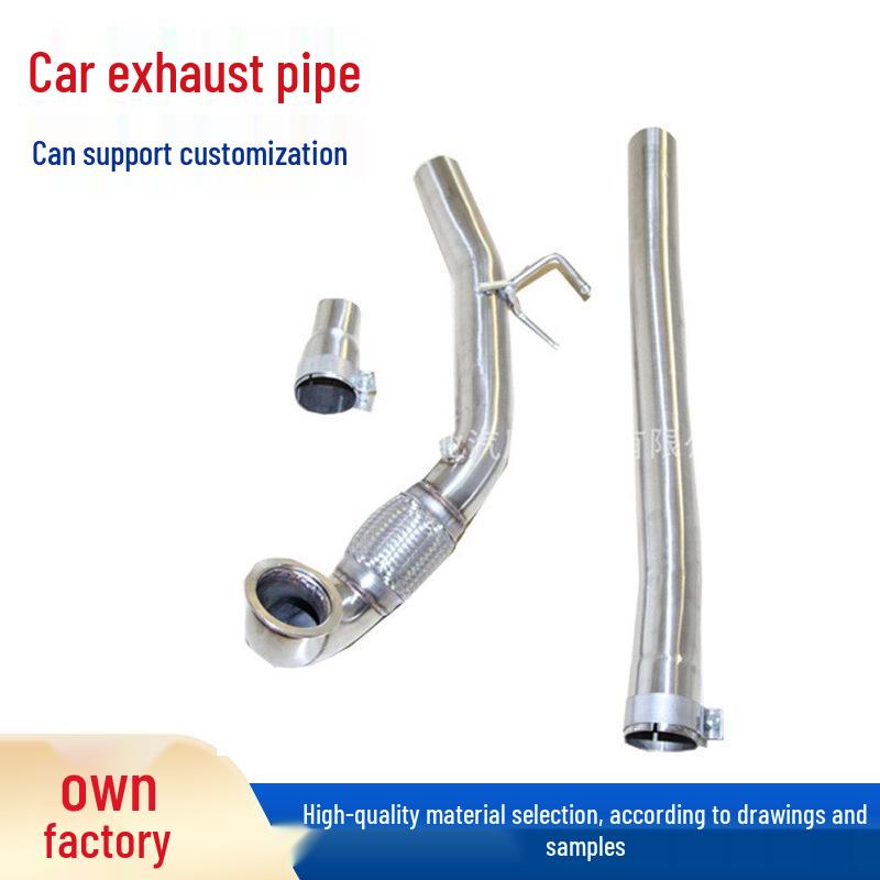 Turbo Downpipe for 1516 Car Exhaust with RMK72.0TV3 "SS Muffler" Compatibility