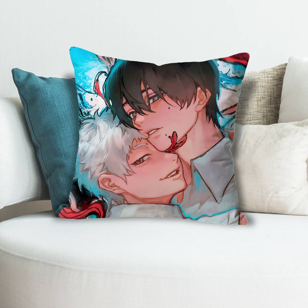 TThe Summer HHikaru DDied Anime Celebrity Merchandise AllMatch Printed Pillow Case Sofa Car Office Room Decoration Protector
