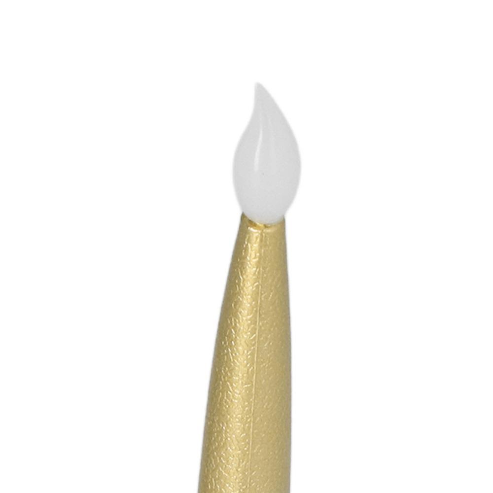 4Pcs Taper LED Candle Lamp Warm Light Electronic Candle Light Wedding Centerpiece
