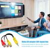 AV-адаптерные кабели для TCL, специальный 3,5-мм штекер, кабель RCA, 3,5 мм Aux Male на 3 RCA Female, мини-Aux, стерео аудио/видео