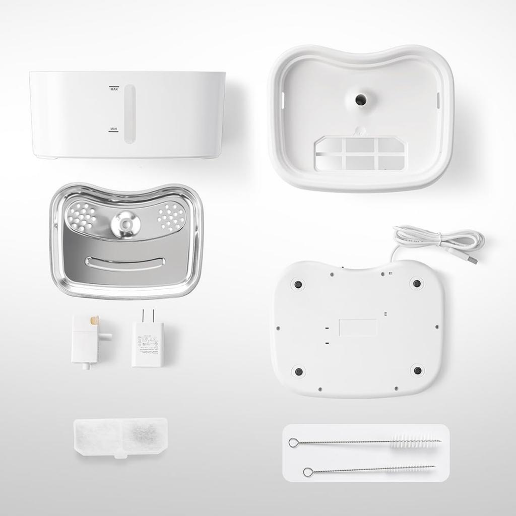 2.5L Cat Water Fountain APP Smart Control Pet Water Dispenser для питья Тихий Автоматический Cat