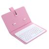 Wireless Bluetooth Keyboard with Leather Case Mini Stand Cover Slim