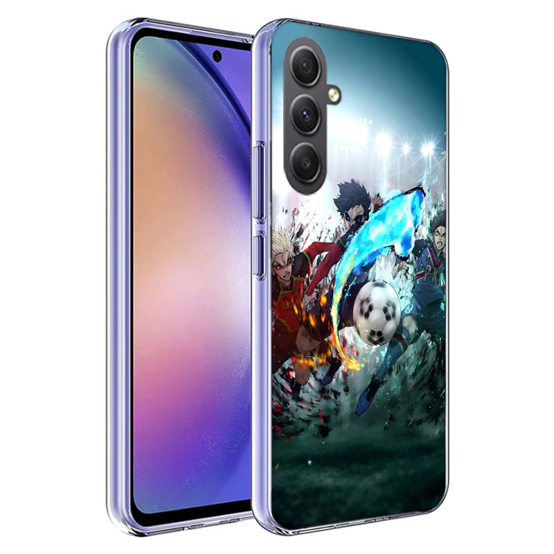 Blue Lock Anime Phone Case for Samsung A17 A37 A57 A07 A16 A26 A36 A56 A06 A02S A12 A22 A32 A52S A04S A14 A24 A34 A54 A03 A13 A3