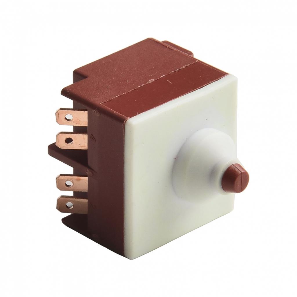 125 В/12 А Кнопочный переключатель для угловой шлифмашины AC250 В 6 А DPST для угловой шлифмашины