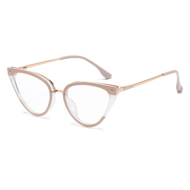 Зеленая оправа, анти-синий свет, кошачий глаз, очки по рецепту с цилиндром, Tr90, близорукие очки для женщин, от 0 до 0,5, 0,75 до -6