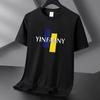 Мужская футболка из чистого хлопка, 10 цветов, S-6XL