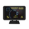 DC5-24V GPS HUD Предупреждение на лобовое стекло 4,7-дюймовый экран GPS трекер автомобильный спидометр охранная сигнализация многофункциональные автомобильные аксессуары