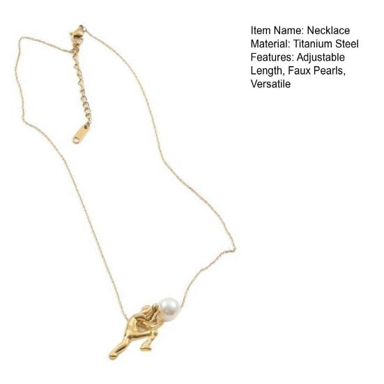 Ожерелье Кулон Сизиф Искусственный жемчуг Регулируемая длина Ожерелье Греческий миф Символ настойчивости Ювелирное украшение Подарок