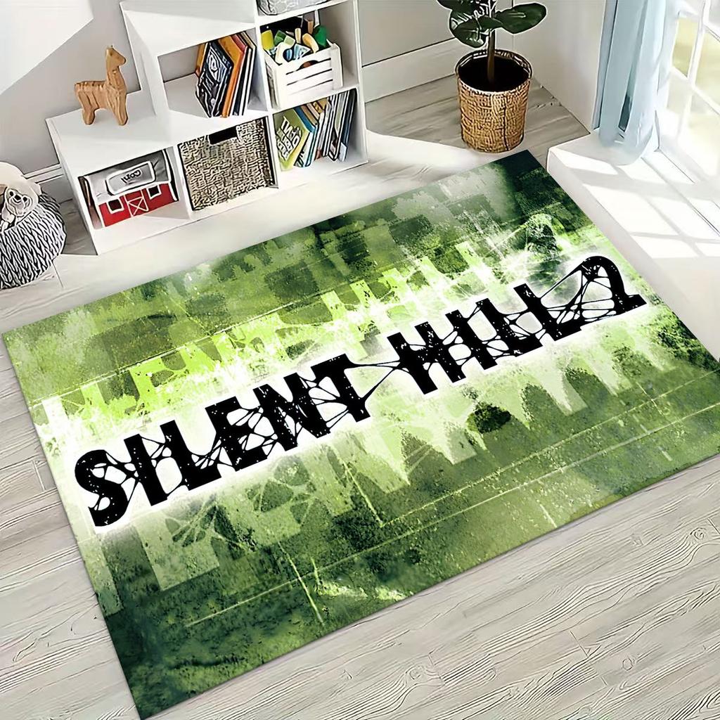 Классический ковер с артом из хоррор-игры Silent Hill для спальни, гостиной, дивана, домашний придверный коврик, декор, большой детский игровой нескользящий коврик для пола