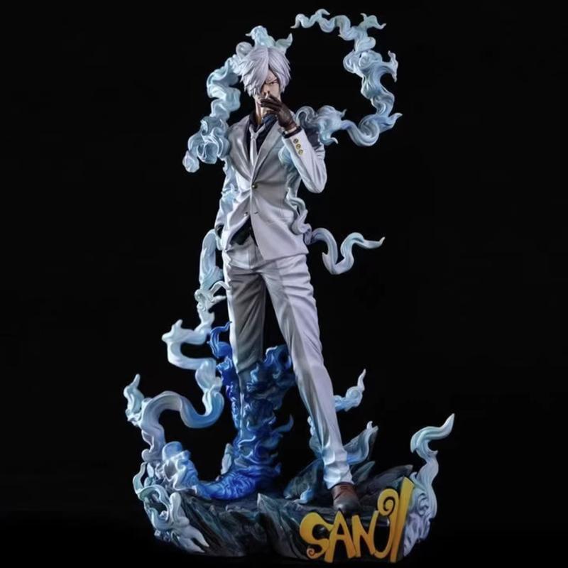 Новая статуэтка аниме One Piece, Статуя Пирата Соломенной Шляпы, Фигурка GK, Санджи, Зоро, Луффи, Популярный Мультяшный Персонаж, Статуэтка, Подарок