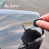 For Geely Cityray 2024 2025 2026 boyue cool Car ABS Carbon Fiber Pattern Rearview Mirror Cover Modification Refit Accessories
