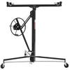 3353mm Drywall Lift, Heavy-Duty 68 kg Sheetrock Hoist with Adjustable Telescoping Arm, Lockable Wheels, Drywall Lifter Panel Jack Hoist Tools Ideal