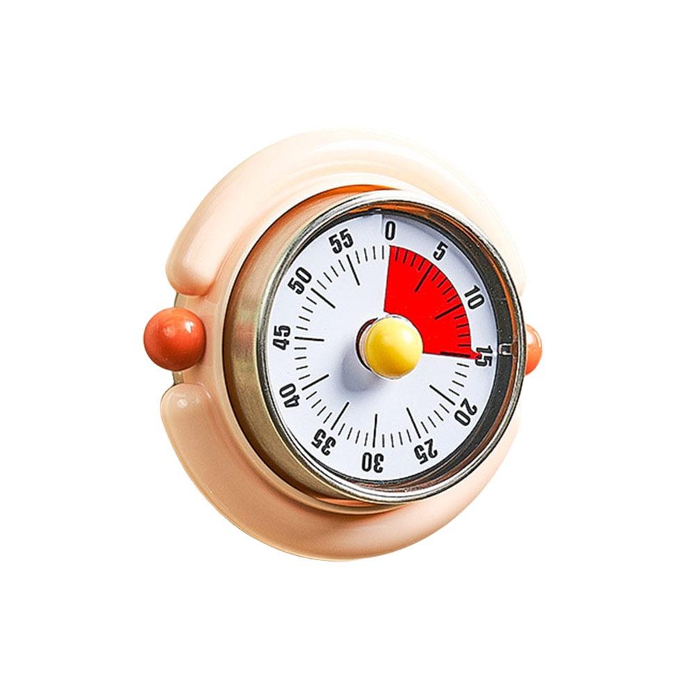 Visual Kitchen Timer 60-Minute Countdown Clock New Mechanical Timer for Home Cooking