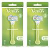 Venus Extra Smooth Женская ручка для бритья + Набор из 2 лезвий 1 шт. 2 шт.