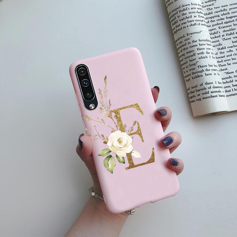 Чехол для Samsung Galaxy A50 A30 Чехол Силиконовый Милые Буквы Мягкая Задняя Крышка для Samsung Galaxy A30S A 30 50 A50S Чехол 2019 бампер