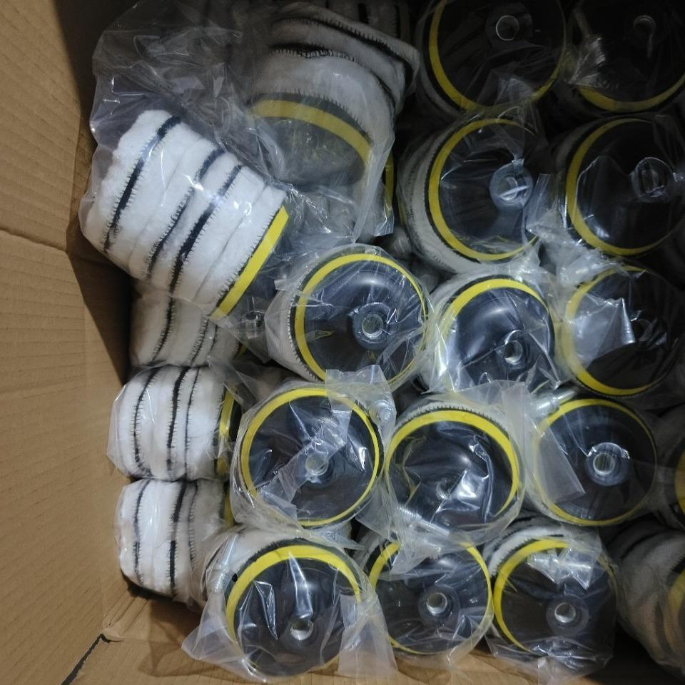 Набор из 5 самоклеящихся шерстяных шариков для полировки, вощения и чистки автомобиля